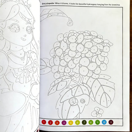 Interactive Activity Coloring Book, Children's Fun Coloring Book 48 Pages of Colorful Pages, Animal, Figure, Architecture Themes