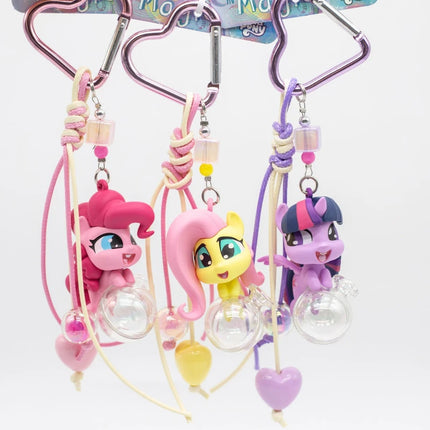 My Little Pony Trendy Blind Box Toys Cartoon Figure Fluttershy Twilight Sparkle Pinkie Pie Donut Bag Doll Pendant Gifts Toys