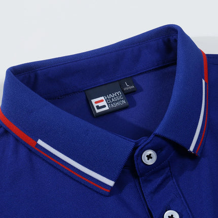 2025 Business Style Polo Shirt with Three-Dimensional Tailoring to Enhance Body Shape, Made of Micro Elastic Fabric with Non Tig