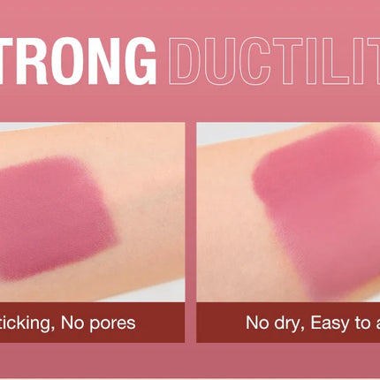 O.TWO.O Lipstick Blush Stick 3-in-1 Eyes Cheek and Lip Tint Buildable Waterproof Lightweight Cream Multi Stick Makeup for Women