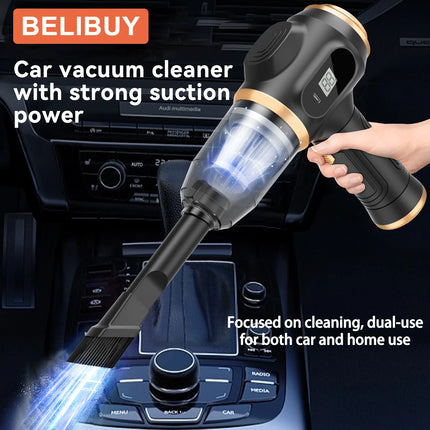 BELIBUY Home Appliance Vacuum Cleaner USB Charging High Power Strong Suction Carpet Cleaner Machine Vacuum Cleaner For Car