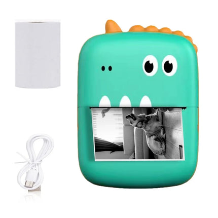Bluetooth Mini Thermal Printer Portable HD Wireless Printing Mobile Phone Photo Title Note Student Error Label Printer Gift