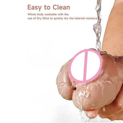 Realistic Vagina Sex Toys Masturbation For Men Deep Throat Artificial Real Pussy Oral Male Masturbator Realistic  Vagina