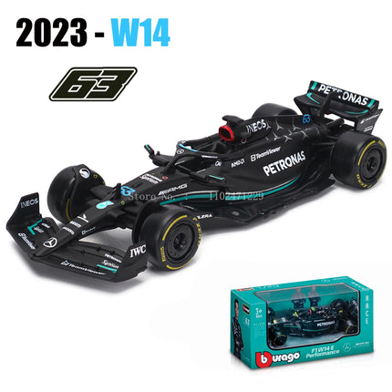 Bburago 1:43 F1 Red Bull Ferrari Mercedes Benz Aston Martin McLaren Alfa Romeo alloy luxury car die cast car model toy series