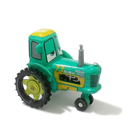 Original Disney Pixar Cars 3 Anime Figure School Bus Cartoon Model Car 1:55 Metal Die Casting Alloy Car Kids Toys Birthday Gifts