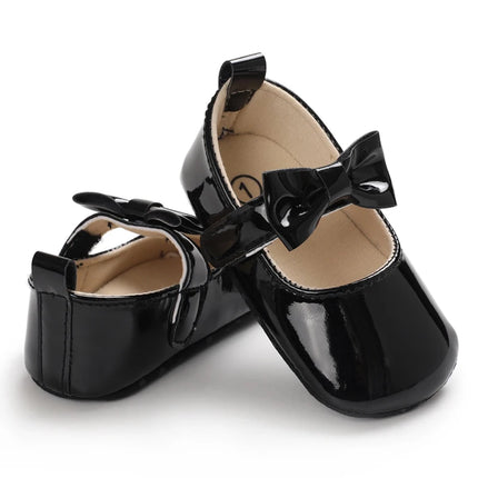 Spring and Autumn Fashion Baby Shoes Bow Soft Bottom Anti slip Sneaker Baby Versatile Princess Shoes