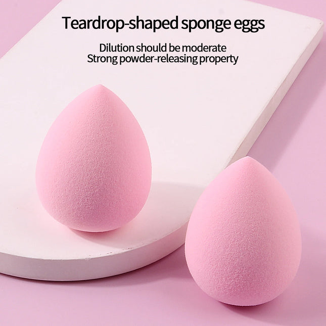 100/50/30/25/20/12 pieces super affordable large soft makeup sponge beauty egg set, no powder sticking portable makeup tool