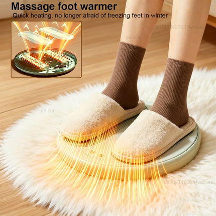 Foot Warmer USB Electric Foot Heater Foot Heating Pad Constant Temperature Electric Heated Feet Warmer USB Foot Warmer for Home