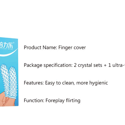 Finger Condoms Safer Penis Sleeve High Elasticity Orgasm Sleeve Anal Stimulation Sex Product Time Delay Sex Toys for Adult