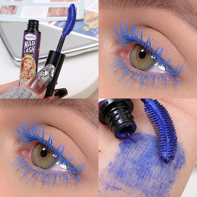 Mascara European American Makeup Style Color Mascara Thick And Easy To Color Eyelash Brushes Eye Cosmetics Tools