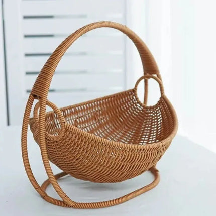 Cat Hammock with Bracket Indoor Hanging Pet Beds for Cats and Small Pets Weight Bearing 6.61 Pounds (3 Kilograms) Rattan/Winter