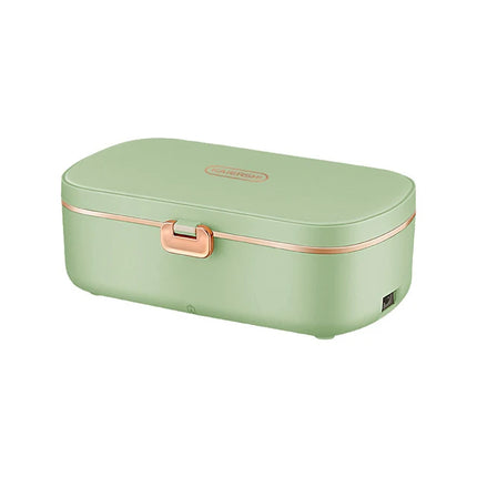900ml Electric Lunch Box Water Free Heating Bento Box Stainless Steel Food Warmer Portable Thermal Boxes For Office School 220V
