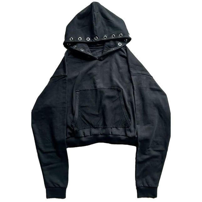 Y2k Women Harajuku Aesthetic Kawaii Cute Hoodies Clothes Graphic Hip Hop Punk Gothic Zip Up Hoodies Casual Streetwear EMO Girl