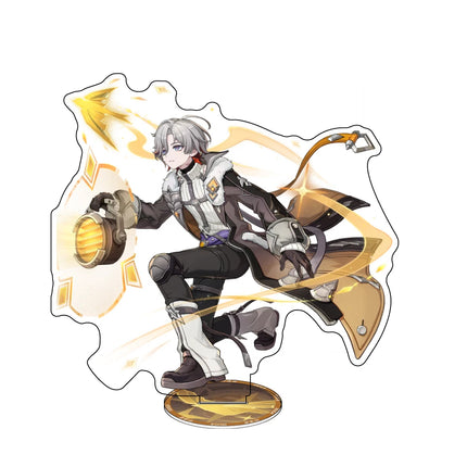 Anime Genshin Impact Figure VARKA ZIBAI Acrylic Stand Model Plate 1pc Desk Decor Standing Sign Game Fans Gift