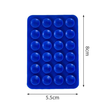 Double Sided Silicone Suction Pad Mobile Phone Holder Hands Free Accessory for Videos Selfies Party Gift Portable Phone Fixture