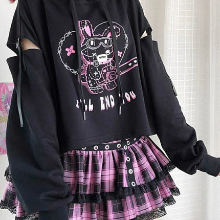 Floral Lace  Skirt with Hood ort Sle for Women Spring Autumn Winter Trendy Streetwear Polyester Fiber Casual Fit