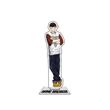 Anime WIND BREAKER Figures Sakura Haruka Suo Hayato 15cm Acrylic Stands Tomiyama Choji Character Model Fashion Decor Gift