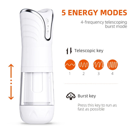 Automatic Telescopic Male Masturbator Cup Strong Retractile Penis Trainer Pocket Pussy Vagina Soft Silicone Sex Machine for Men