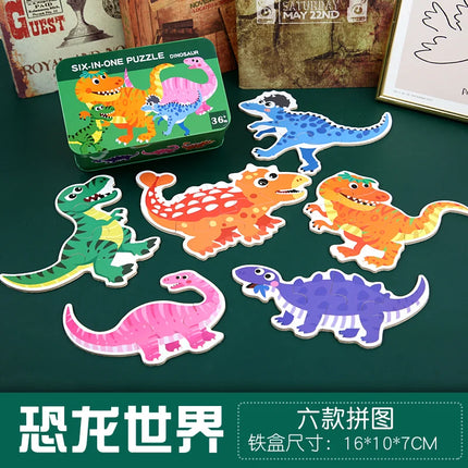 Wooden Puzzle Montessori Toys for Baby 1 2 3 Years Old Kids Alphabet Number Shape Matching Games Children Early Educational Toys