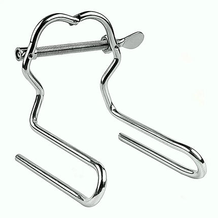 A Unisex Vaginal Anus Clamp Features Large Butt Plug With Metal Expansion Tool For Comprehensive Anal Training Exercises