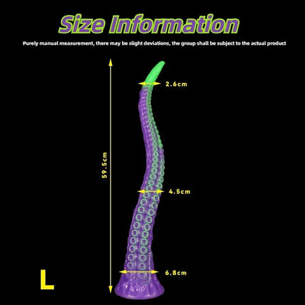 Extra Long Butt Plug Animal Dildo Tentacle Dildos Anal Plug Vagina Masturbator For Women Anal Penetration Stimulator Adult Toys