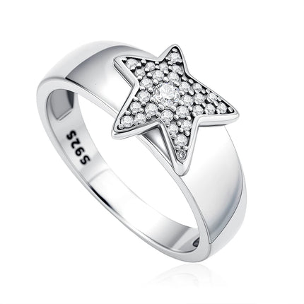 Hot Selling New 925 Silver,Heart-shaped,Snake Shaped,Snowflake Ring suitable for European Women' Holiday Gifts,Exquisite Jewelry