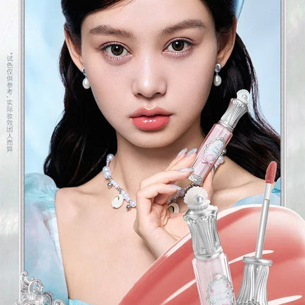Flower Knows Shells Jewel Collection Makeup Lip Glaze Essence Honey Moisturizing Long-lasting Glossy Gloss Delicate Cosmetics