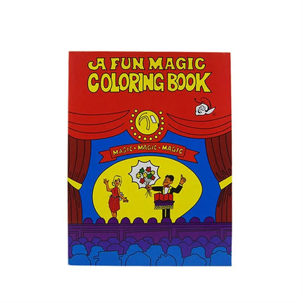 A Fun Magic Coloring Book Magic Tricks Fun Close Up Magia Mentalism Illusion Gimmick Props Classic Toys Magic Prop