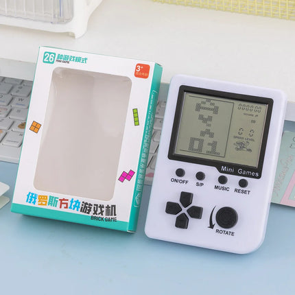 Tetris Portable Retro Game Player 26 Games Pocket Electronic Game Machine Christmas Gift