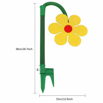 Garden Lawn Sprinkler Flower Shape razy Spin 720 Rotating Water Spray Yard Lawn Watering Irrigation Tool Garden Decoration