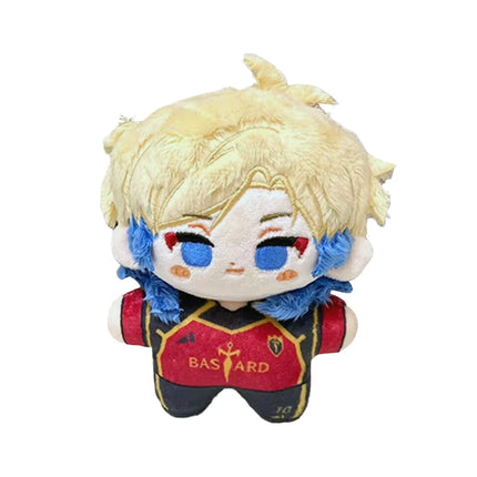 Mini Anime Plush Keychains Michel Caesar Mikage Reo Nagi Seishiro Chigiri Hyoma Bachira Meguru Cute Stuffed Starfish body Doll