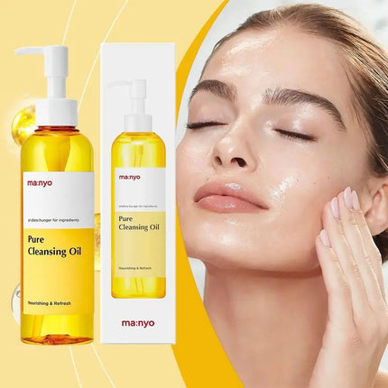 ma:nyo Cleansing Oil Plant Extract Deep Cleans Facial Pores Moisturizing Reduces Blackheads Face Skin Care Gentle Makeup