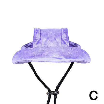 Pet Dog Cat Cap Summer Sunhat Cotton Fisherman Hat Breathable Adjustable Puppy and Cat Hat for Outdoor Travel Accessories