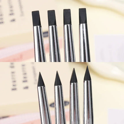 Silicone Eyeliner Brush Blade Multi-purpose Eyebrow Lipstick Brushes Easy To Use Nail Painting Pen Eyes Shaping Modeling Tools