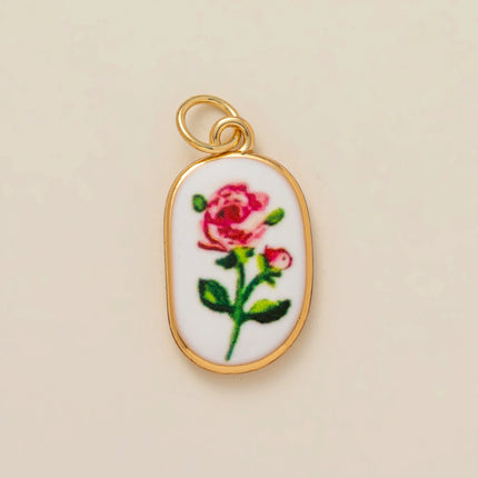 Fashionable DIY Jewelry Charms New Collection Flower Tulip Fruit Accessories for Creative charms for jewelry