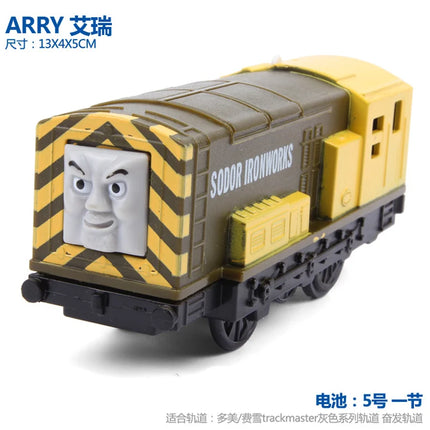 NO BOX 1:43 Thomas And Friend Alloy Magnetic Train Track Locomotive Toby Emily Petcy Duck Train Model Boy Educational toy Gift