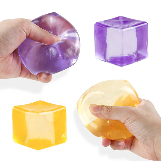 Schylling NeeDoh Nice Cube Sensory Fidget Cube Stress Relief Anxiety Sensory Tool for Focus ADHD & Office Desk Calming Gadget