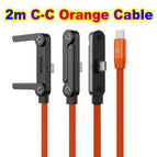 2m C-C cable Orange