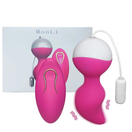 Wireless Remote Control Vaginal Ball Vibrator 10 Speeds Kegel Ball Vibrating Eggs G Spot Stimulator Vibrators Sex Toys for Women