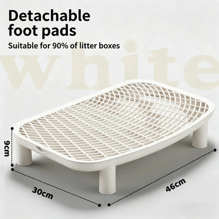 Cat litter pad anti-splash cat pad double-layer cat litter sand control pad cat toilet sand control table cat litter basin