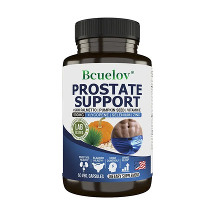 Men's Prostate & Urinary Tract Support Capsules - Saw Palmetto, Lycopene, Antioxidant, Supports prostate health, urinary health
