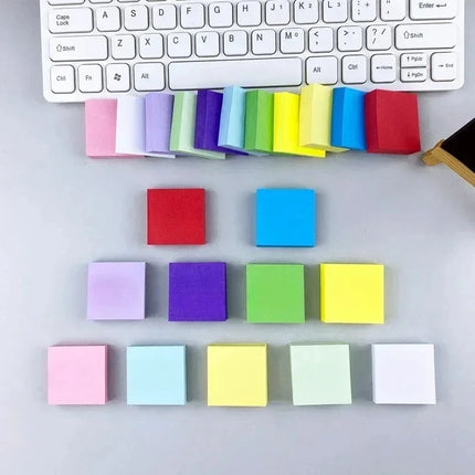 2025 11 Pcs Fluorescent Color Sticky Note Posted It Note Pads Stickers Planner Sticker Notepad Memo Pad School Office Supplies