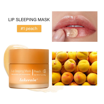 Lip Balm & Lip Mask Set Moisturizing Night Lips Care Multiple Colors Makeup Maintenance Lip Anti-Cracking Lip Oil Care Cosmetic