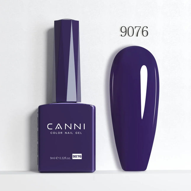 9ml CANNI Gel Nail Polish HEMA FREE TPO FREE Round Brush Gorgeous Color Soak Off UV LED Semi Permanent Gel Varnish Winter Nails