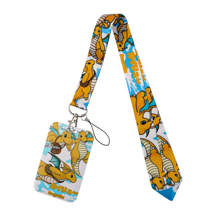 Japanese Anime Monsters Neck Strap Lanyard for Keys Keychain Badge Holder ID Credit Card Pass Mobile Phone Charm Accessories