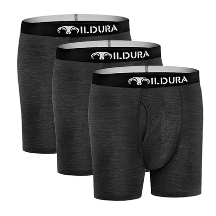 100% Merino Wool Boxer Briefs Men Merino Underwear Base Layer Merino Boxer Brief Underpants Soft Moisture Breathable Asian Size