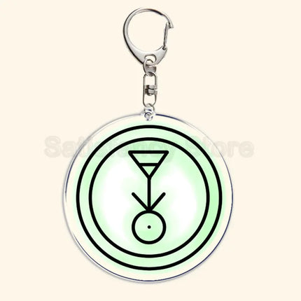 The Owl House Keychain Luz Noceda King Eda Hooty Acrylic Key Chain Pendant Key Ring Keychains for Bag Pendant Aaccessories Gift