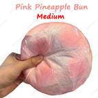 Pink pineapple bun