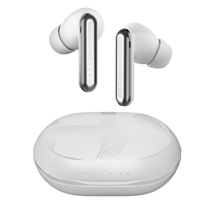 HAYLOU Mori Pro Bluetooth 5.4 Earphones -43dB ANC Active Noise Cancellation Earbuds 6 Mic Wireless Headphones 35H Battery Life