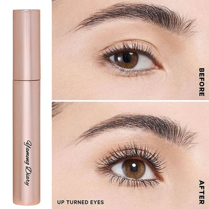 New Lengthening and Curling Mascara Naturally Curls Thick & Long Last Mascara Waterproof Non-smudging Eyelashes Black Mascara
